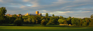 Abbey At Dusk