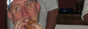 Bomber Eating